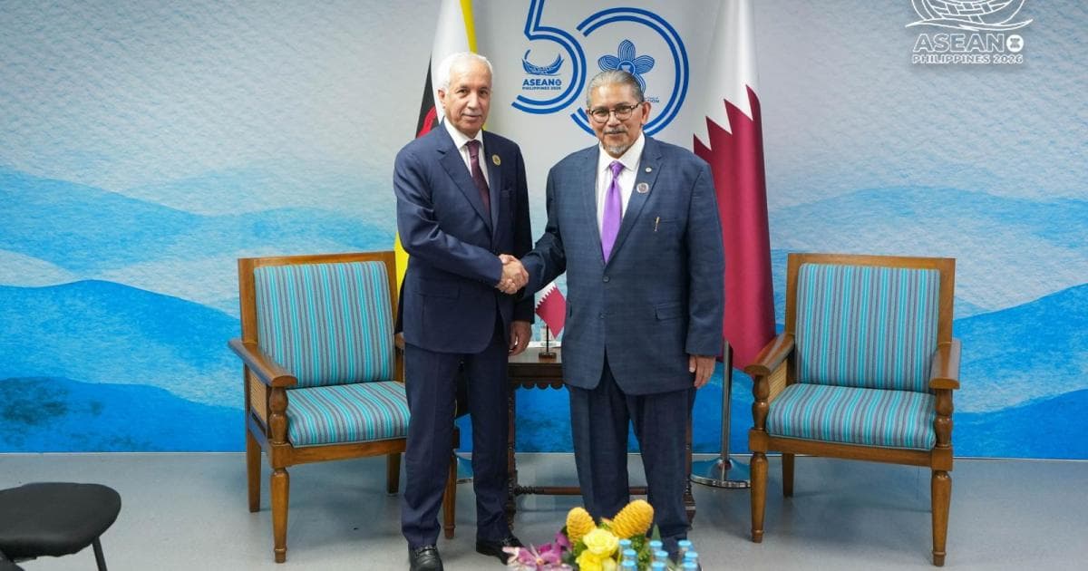 وزير الدولة للشؤون الخارجية يجتمع دبلوماسي من بروناي دار السلام